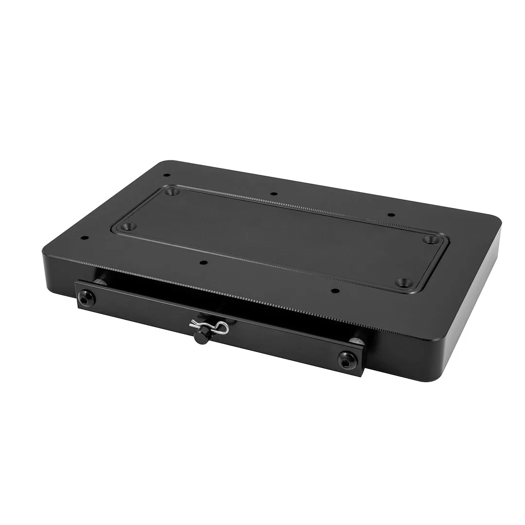 1854064 – MINN KOTA Trolling Motor Mount, Compatible With Electric Steer Trolling Motors Bow Mount Quick Release Fres...